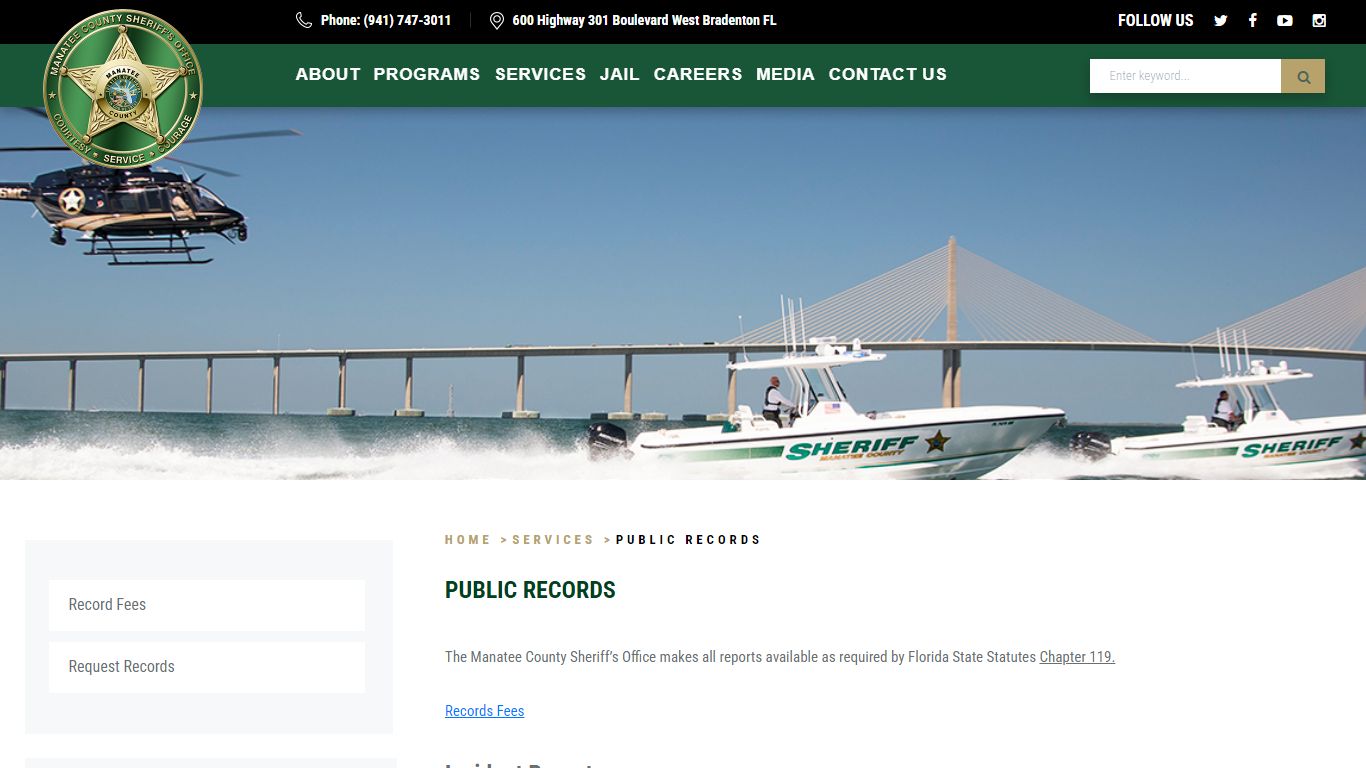 Manatee County Sheriff, FL